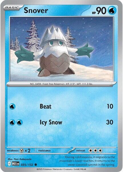 Snover - 035/132 Common ME01: Mega Evolution 035/132 NM