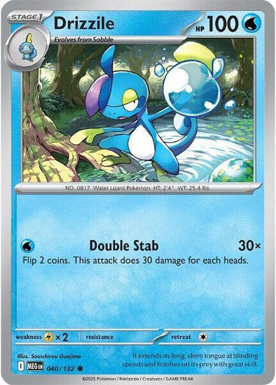Drizzile Common ME01: Mega Evolution 040/132 NM