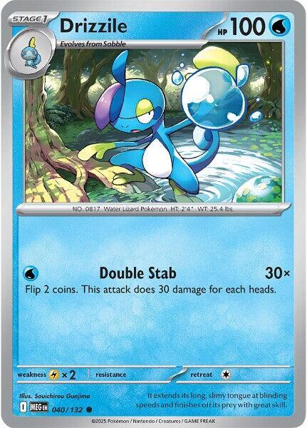 Drizzile Common ME01: Mega Evolution 040/132 NM