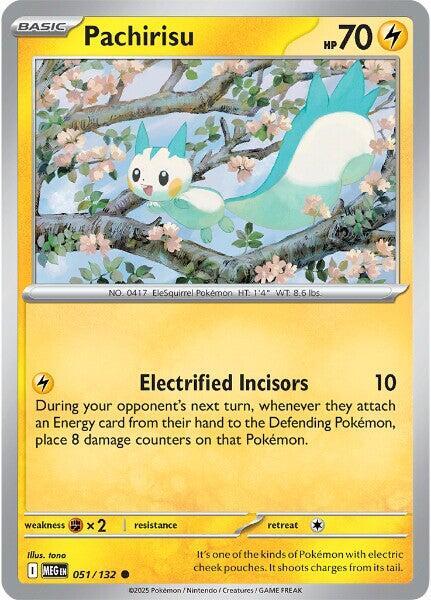 Pachirisu Common ME01: Mega Evolution 051/132 NM