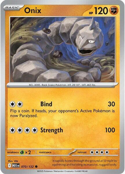 Onix Common ME01: Mega Evolution 070/132 NM