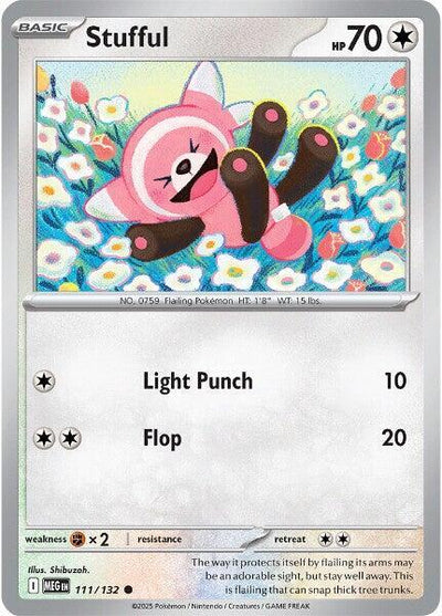 Stufful - 111/132 Common ME01: Mega Evolution 111/132 NM