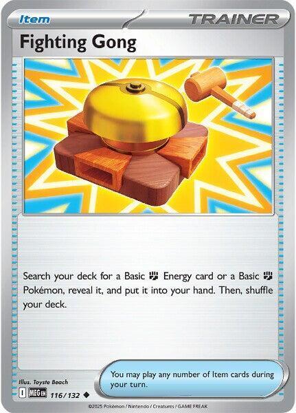 Fighting Gong - 116/132 Uncommon ME01: Mega Evolution 116/132 NM