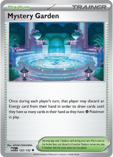 Mystery Garden - 122/132 Uncommon ME01: Mega Evolution 122/132 NM