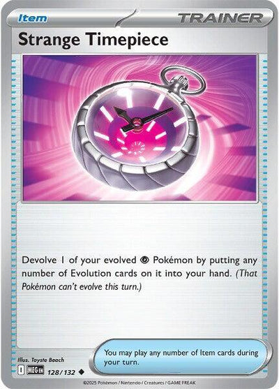 Strange Timepiece Uncommon ME01: Mega Evolution 128/132 NM