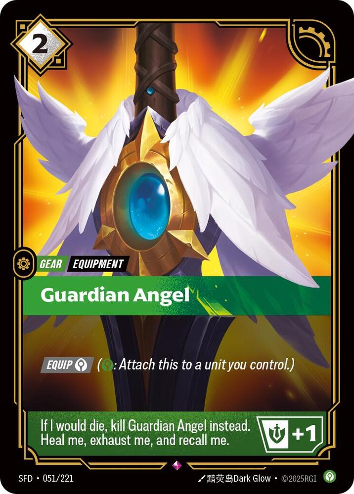 Guardian Angel Rare Spiritforged 051/221 NM