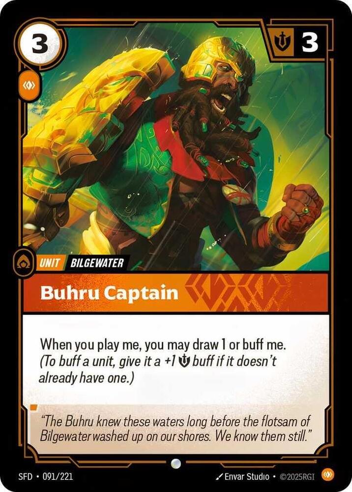 Buhru Captain Common Spiritforged 091/221 NM