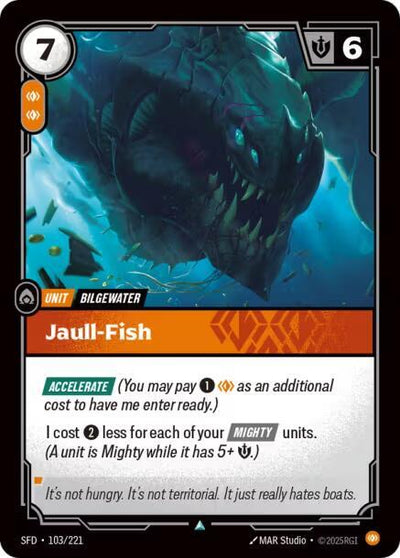 Jaull-Fish Uncommon Spiritforged 103/221 NM