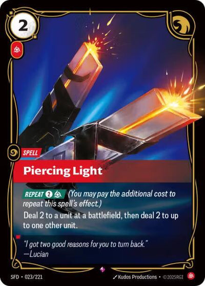 Piercing Light Rare Spiritforged 023/221 NM