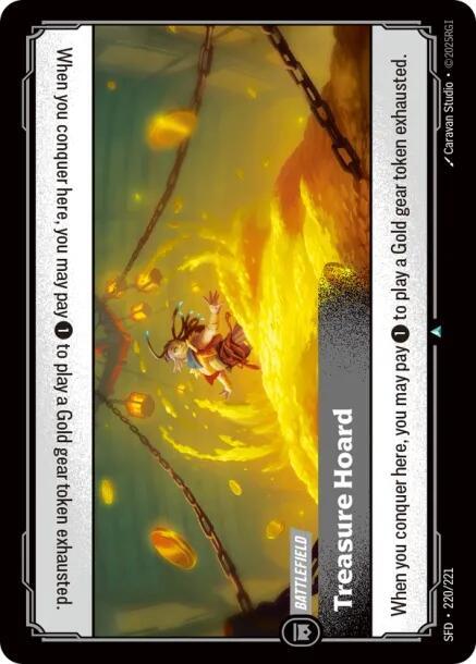 Treasure Hoard Uncommon Spiritforged 220/221 NM