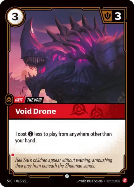 Void Drone Common Spiritforged 010/221 NM
