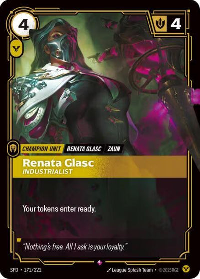 Renata Glasc - Industrialist Rare Spiritforged 171/221 NM