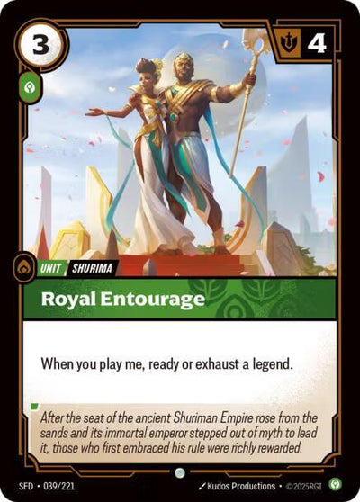 Royal Entourage Common Spiritforged 039/221 NM