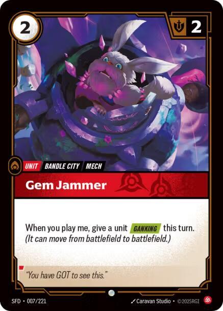 Gem Jammer Common Spiritforged 007/221 NM