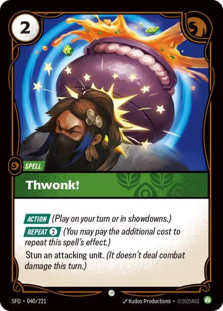 Thwonk! Common Spiritforged 040/221 NM