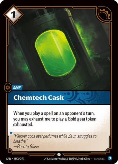 Chemtech Cask Common Spiritforged 063/221 NM