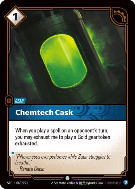 Chemtech Cask Common Spiritforged 063/221 NM