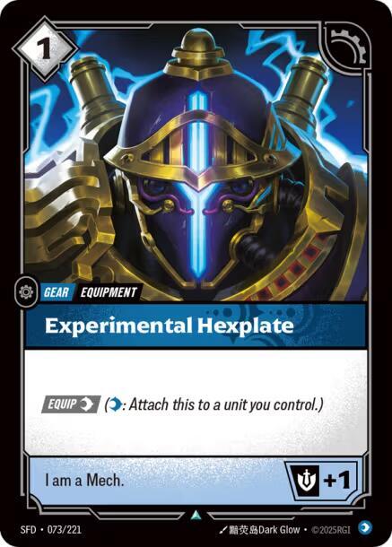 Experimental Hexplate Uncommon Spiritforged 073/221 NM
