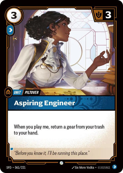 Aspiring Engineer Common Spiritforged 061/221 NM