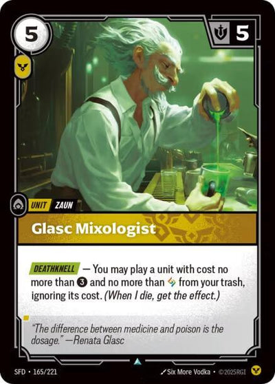 Glasc Mixologist Uncommon Spiritforged 165/221 NM