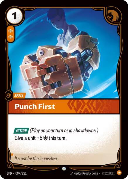 Punch First Common Spiritforged 097/221 NM