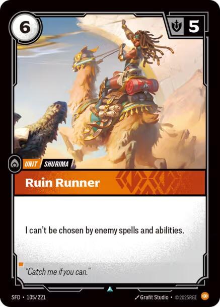 Ruin Runner Uncommon Spiritforged 105/221 NM