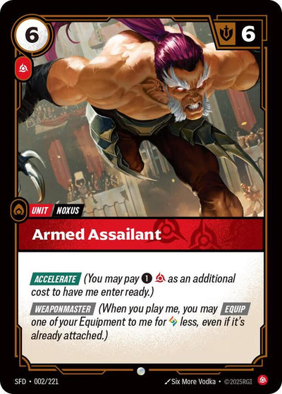 Armed Assailant Common Spiritforged 002/221 NM
