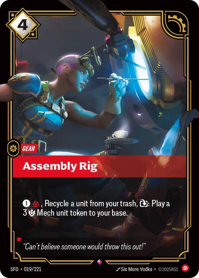 Assembly Rig Rare Spiritforged 019/221 NM