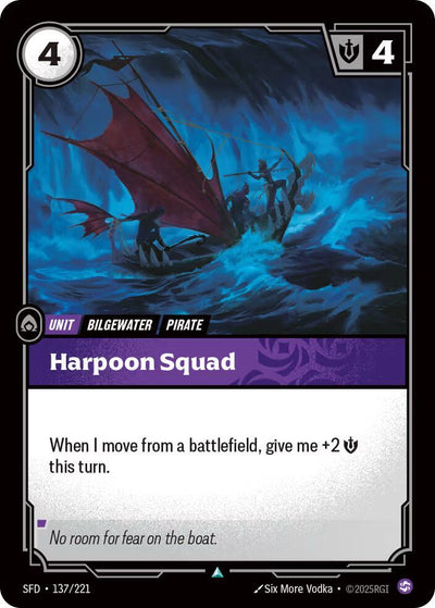 Harpoon Squad Uncommon Spiritforged 137/221 NM