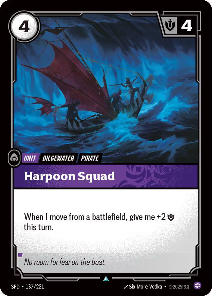 Harpoon Squad Uncommon Spiritforged 137/221 NM
