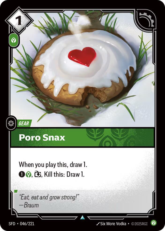 Poro Snax Uncommon Spiritforged 046/221 NM