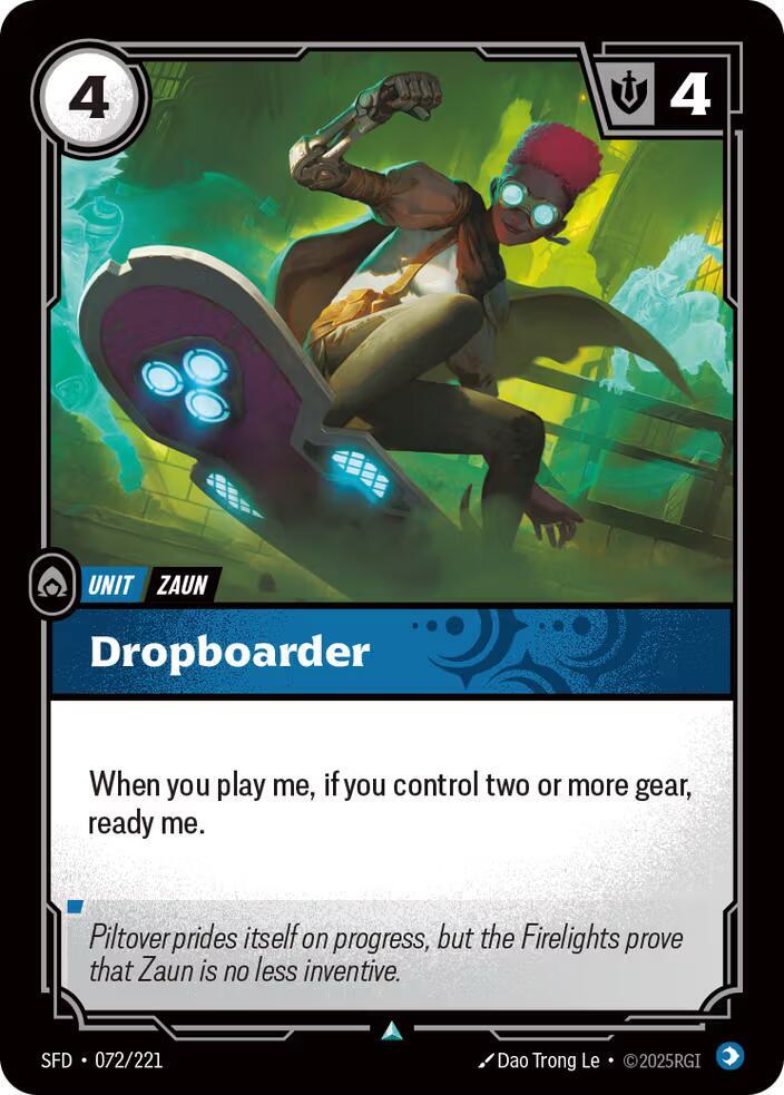 Dropboarder Uncommon Spiritforged 072/221 NM