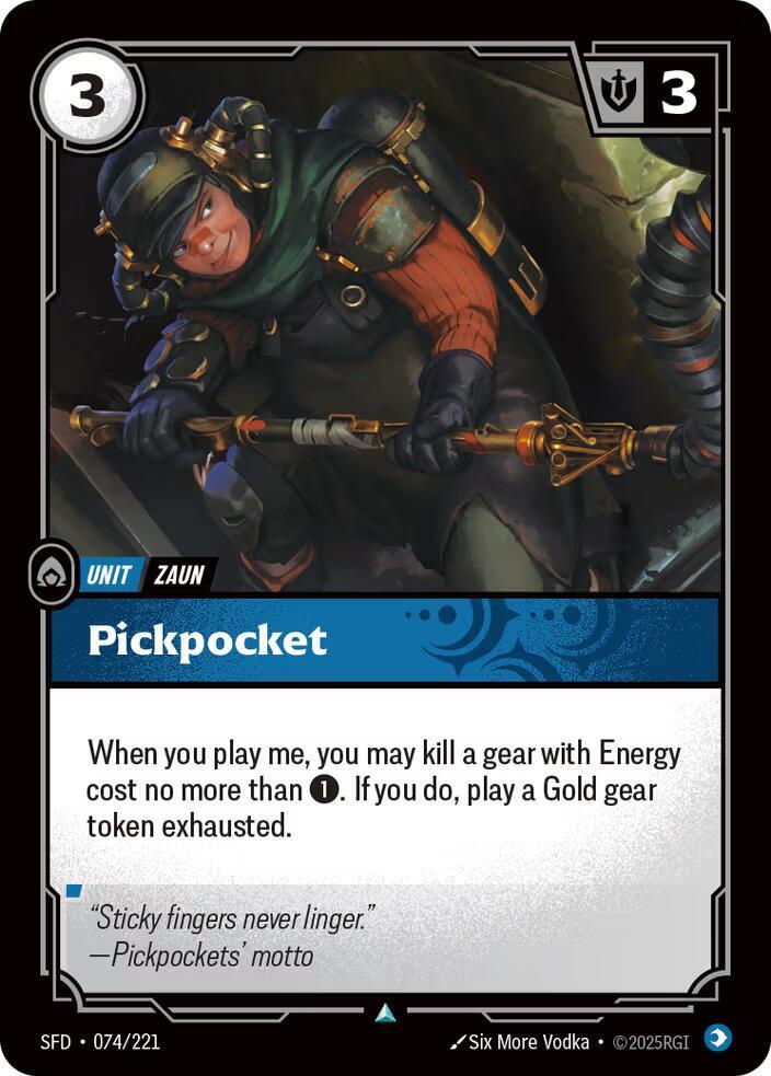 Pickpocket Uncommon Spiritforged 074/221 NM