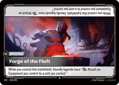 Forge of the Fluft Uncommon Spiritforged 208/221 NM