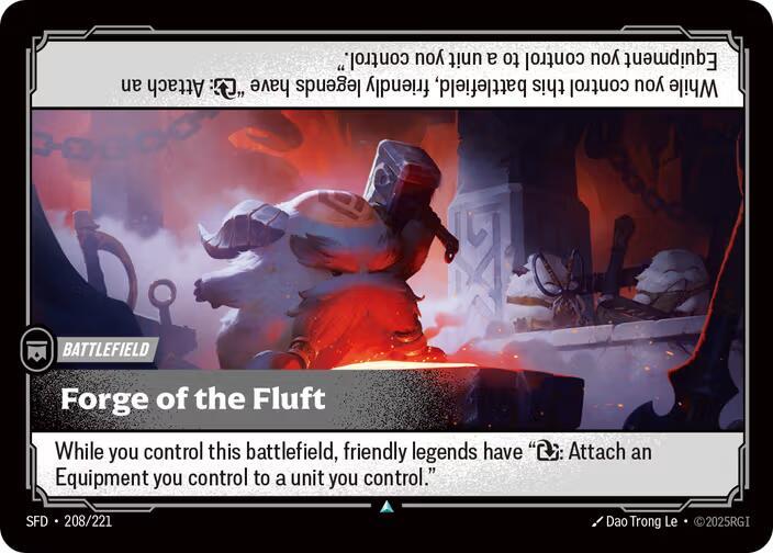Forge of the Fluft Uncommon Spiritforged 208/221 NM