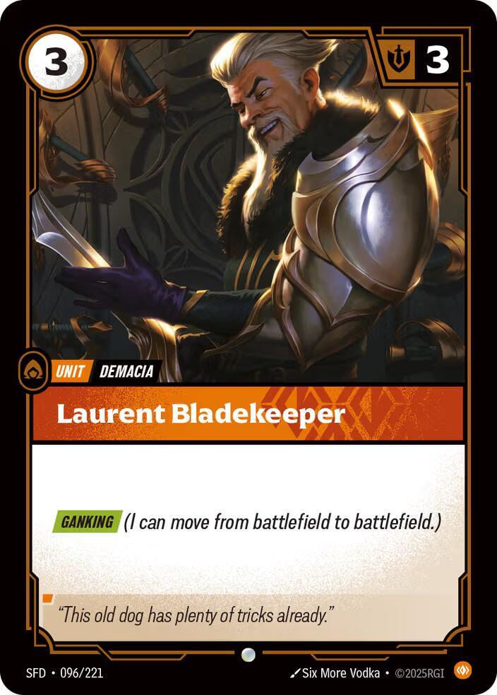 Laurent Bladekeeper Common Spiritforged 096/221 NM