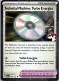 Holo Technical Machine: Turbo Energize Uncommon Prize Pack Series Cards 179/182 