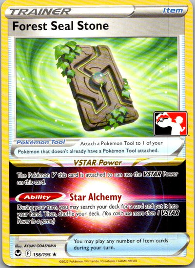Forest Seal Stone Rare Prize Pack Series Cards 156/195 NM