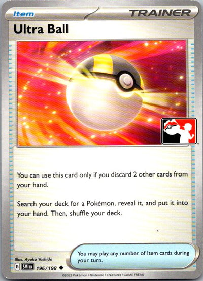 Ultra Ball Uncommon Prize Pack Series Cards 196/198 NM