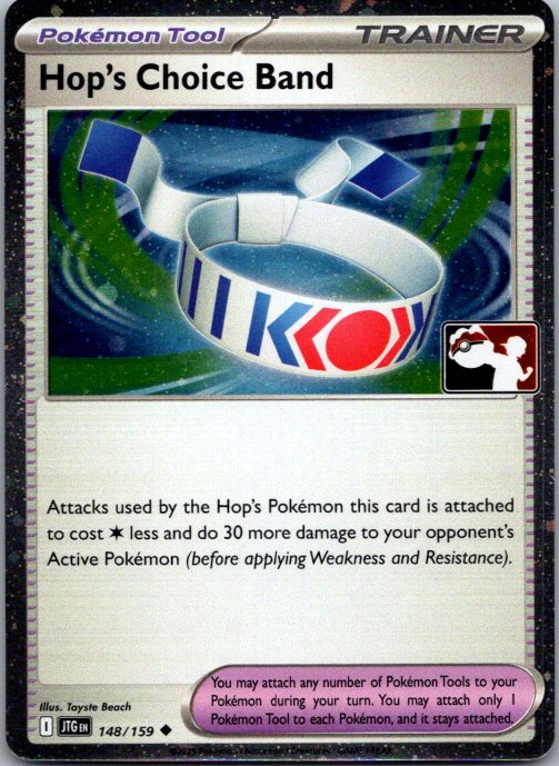 Holo Hop’s Choice Band Holo Rare Prize Pack Series Cards 148/159 NM