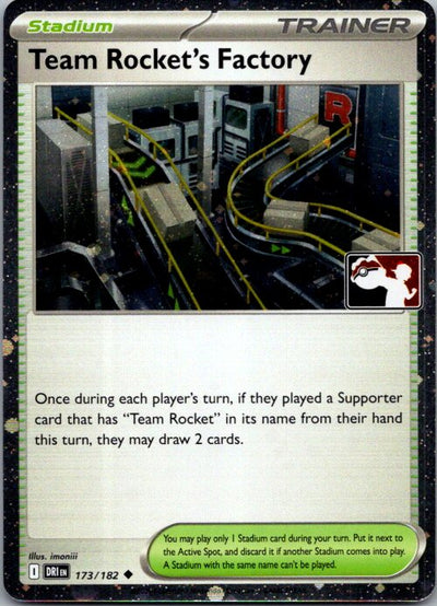 Team Rocket's Factory Uncommon Prize Pack Series Cards 173/182 NM