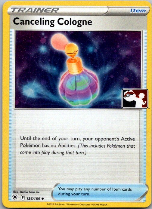 Canceling Cologne Uncommon Prize Pack Series Cards 136/189 NM