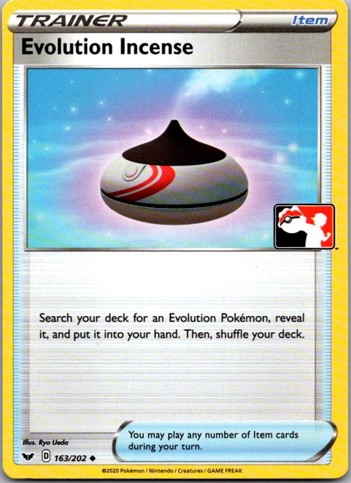Evolution Incense Uncommon Prize Pack Series Cards 163/202 NM