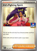 Gym Stamp Iris's Fighting Spirit Uncommon SV09: Journey Together 149/159 NM
