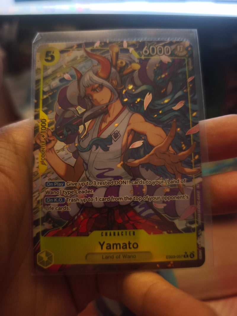 Yamato (Alternate Art) R Extra Booster: One Piece Heroines Edition EB03-057 NM