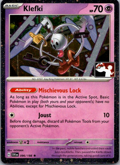 Klefki Rare Prize Pack Series Cards 096/198 NM