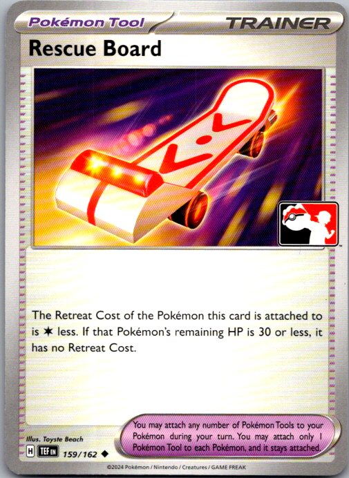 Rescue Board Uncommon Prize Pack Series Cards 159/162 NM