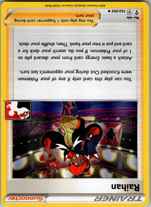 Raihan Uncommon Prize Pack Series Cards 152/203 NM