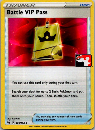 Battle VIP Pass Uncommon Prize Pack Series Cards 225/264 NM