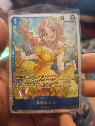 Rebecca () SR Adventure on Kami's Island OP15-053 NM